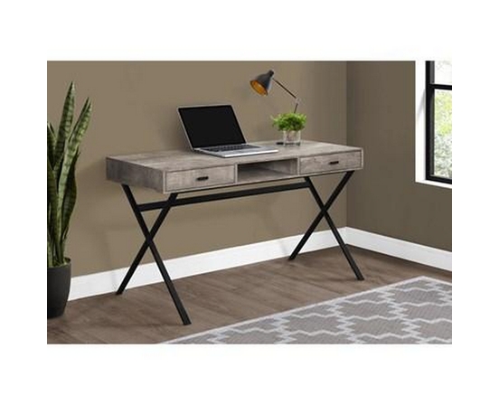 Bureau d'ordinateur en bois recyclé de Monarch