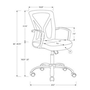 Fauteuil de bureau de Monarch