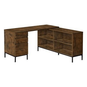 Bureau en coin avec rangement de Monarch