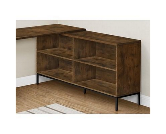 Bureau en coin avec rangement de Monarch