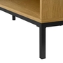 Bureau en coin avec rangement de Monarch