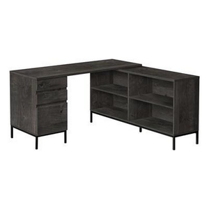 Bureau en coin avec rangement de Monarch