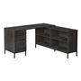 Bureau en coin avec rangement de Monarch