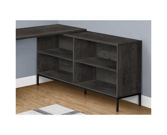 Bureau en coin avec rangement de Monarch