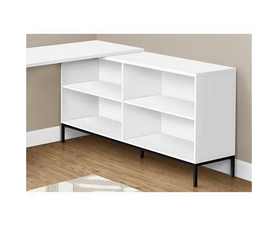 Bureau en coin avec rangement de Monarch
