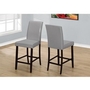 Ensemble de 2 tabourets de hauteur comptoir de Monarch