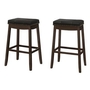 Ensemble de 2 tabourets de hauteur bar de Monarch