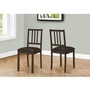 Ensemble de 2 chaises de salle à manger de Monarch