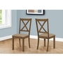 Ensemble de 2 chaises de salle à manger de Monarch