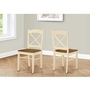 Ensemble de 2 chaises de salle à manger de Monarch