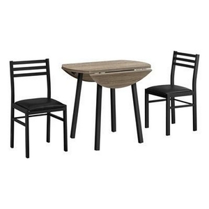 Ensemble de salle à manger 3-pièces de Monarch