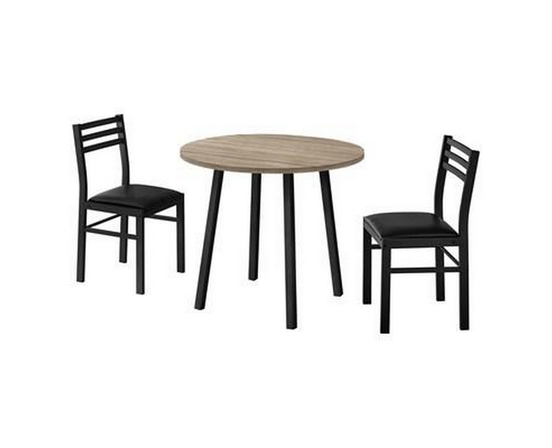 Ensemble de salle à manger 3-pièces de Monarch