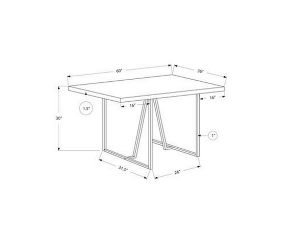 Table de salle à manger de Monarch