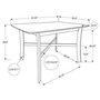 Table de salle à manger de Monarch