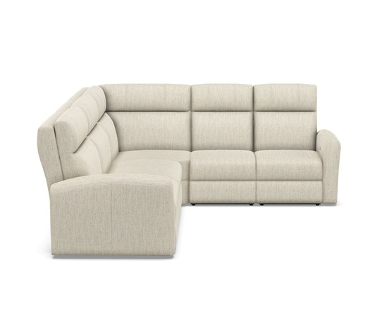 Sectionnel inclinable en tissu