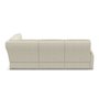 Sectionnel inclinable en tissu