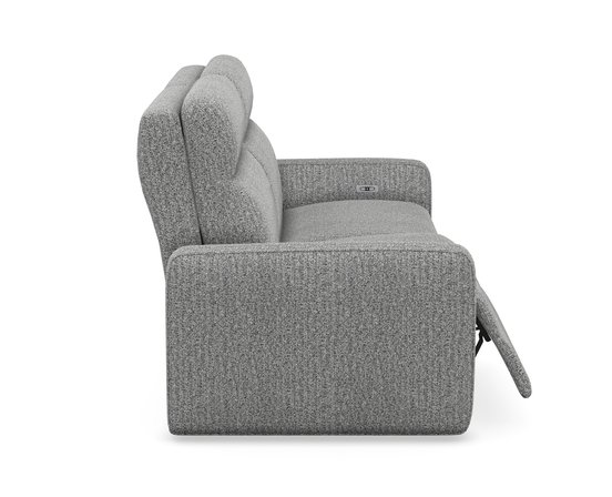 Sofa inclinable motorisé en tissu