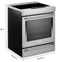 Cuisinière encastrable à induction de 30 po avec technologie Air Fry KitchenAid - KSIS730PSS
