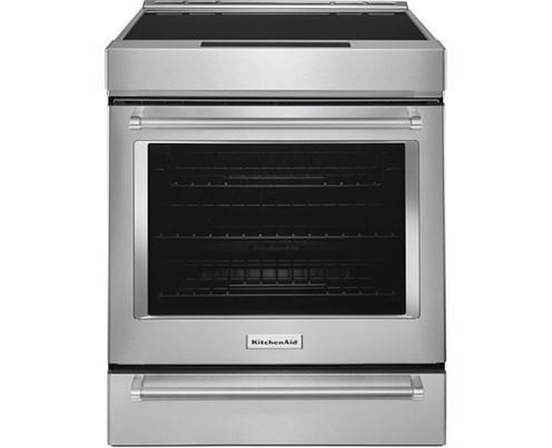 Cuisinière encastrable à induction de 30 po avec technologie Air Fry KitchenAid - KSIS730PSS