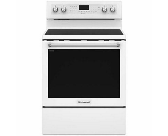 Cuisinière électrique amovible de 30 po KitchenAid - YKFEG500EWH