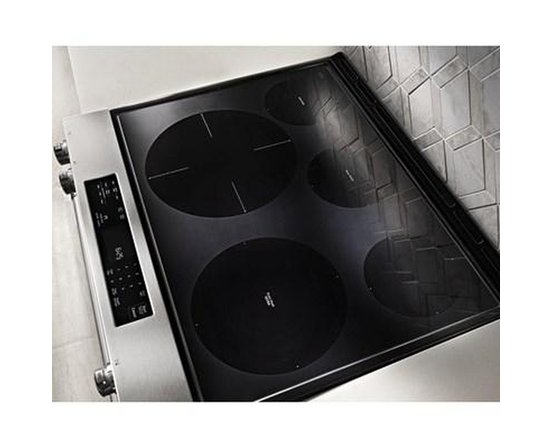 Cuisinière électrique encastrable de 30 po. avec convection véritable Even-Heat™ KitchenAid - YKSEG700ESS