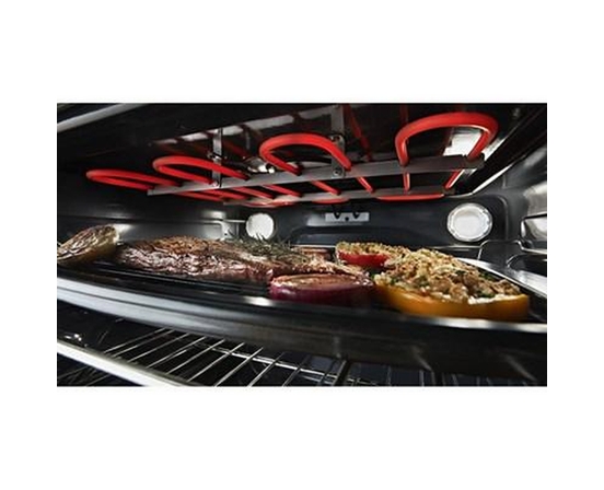 Cuisinière électrique encastrable de 30 po. avec convection véritable Even-Heat™ KitchenAid - YKSEG700ESS