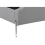Grand lit rembourré à panneaux de Monarch