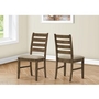 Ensemble de 2 chaises de salle à manger de Monarch