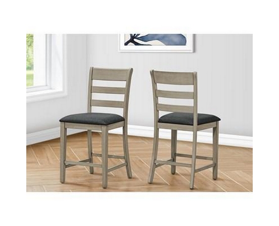 Ensemble de 2 chaises de salle à manger de hauteur comptoir de Monarch