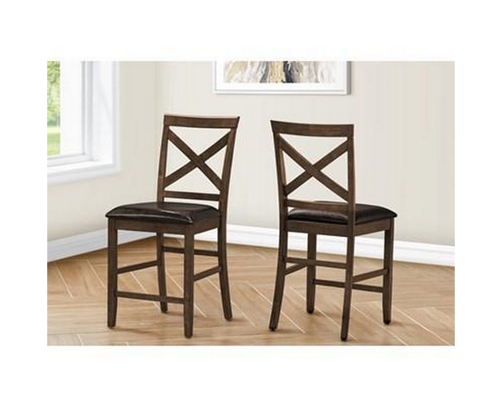 Ensemble de 2 chaises de salle à manger de hauteur comptoir de Monarch