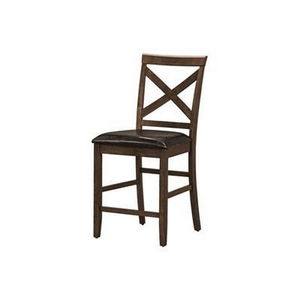Ensemble de 2 chaises de salle à manger de hauteur comptoir de Monarch