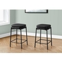 Ensemble de 2 tabourets de hauteur comptoir de Monarch