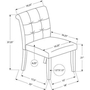 Ensemble de 2 chaises de salle à manger de Monarch