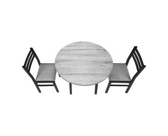 Ensemble de salle à manger 3-pièces de Monarch