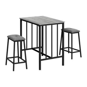 Ensemble de salle à manger 3-pièces de hauteur comptoir de Monarch