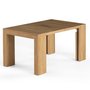 Table de salle a manger extensible de Transformer Table
