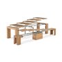 Table de salle a manger extensible de Transformer Table