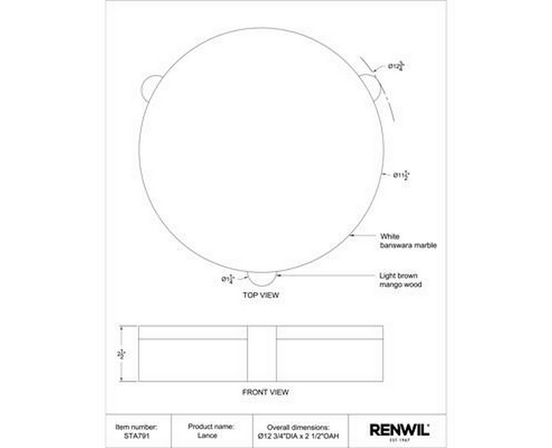 Décor pour la maison Ornements d'intérieur de Renwil