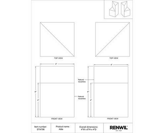 Décor pour la maison Ornements d'intérieur de Renwil