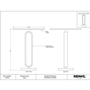 Table d'appoint Eryx de Renwil