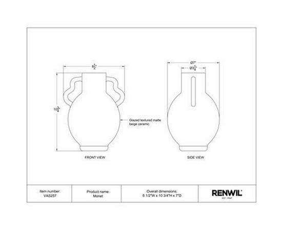 Décor pour la maison Vases et bols de Renwil