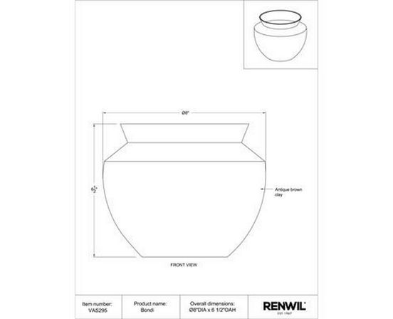 Décor pour la maison Vases et bols de Renwil