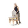 Chaise empilable eclipse de Transformer table