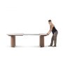 Table de salle a manger eclipse extensible de Transformer Table