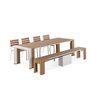 Table de salle a manger extensible exterieur de Transformer Table