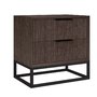 Table de chevet en bois