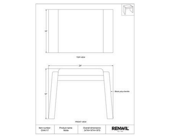 Décor pour la maison Tabourets de Renwil