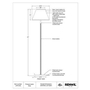 Lampe sur pied Elea de Renwil