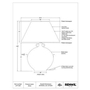 Lampe sur table Alicia de Renwil