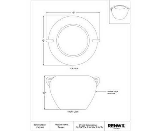 Décor pour la maison Vases et bols de Renwil